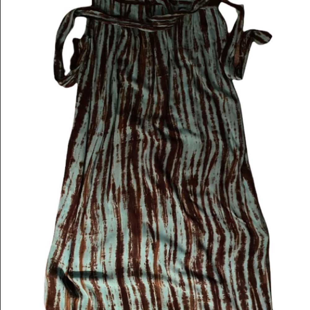 Pineapples Cream Floral Maxi Skirt Boho Cottagecore Rayon XL
